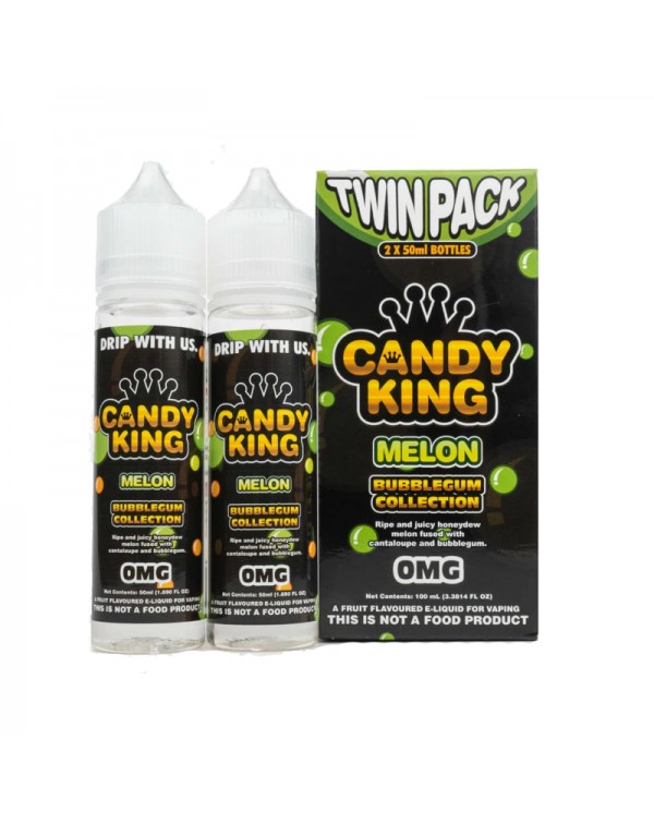 Candy King Twin Pack Melon 50ml Short Fills