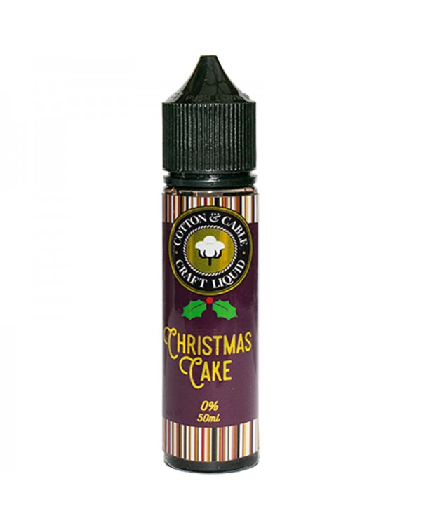 Cotton & Cable Christmas Cake E-Liquid 50ml Sh...