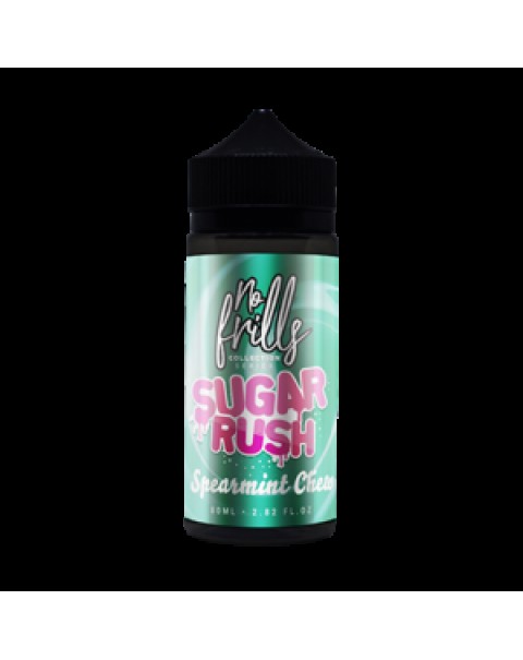 No Frills Sugar Rush: Spearmint Chew 80ml Short Fill