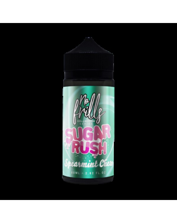 No Frills Sugar Rush: Spearmint Chew 80ml Short Fi...