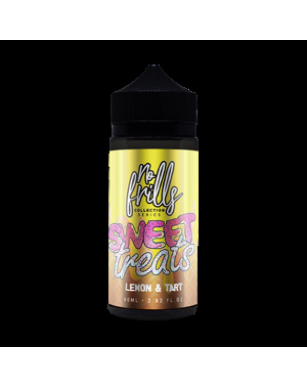 No Frills Sweet Treats: Lemon Tart 80ml Short Fill