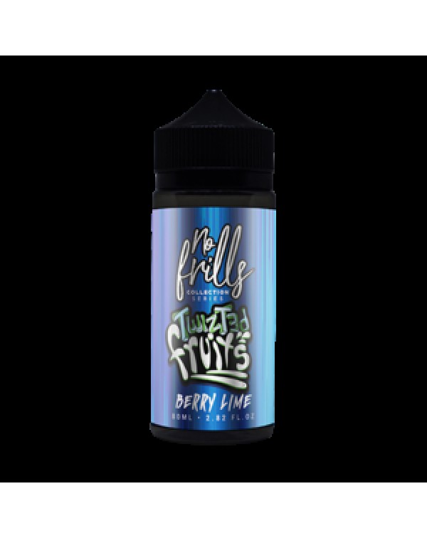 No Frills Twizted Fruits: Berry Lime 80ml Short Fi...