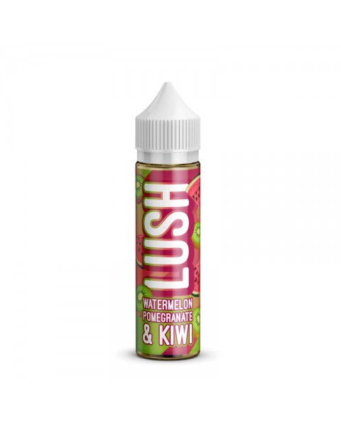 Lush Watermelon Pomegranate & Kiwi E-Liquid 50ml Short Fill