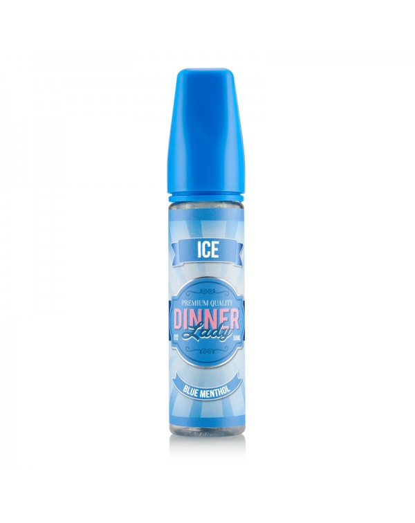 Dinner Lady Blue Menthol E-liquid 50ml Short Fill