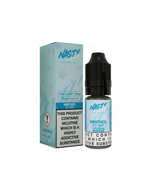 Nasty Juice Nasty Salt: Menthol E-Liquid 10ml