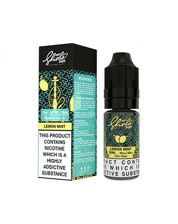 Nasty Juice Shisha Salt: Lemon Mint E-Liquid 10ml