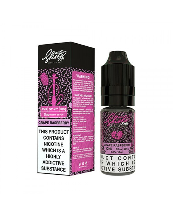 Nasty Juice Shisha Salt: Grape Raspberry E-Liquid ...