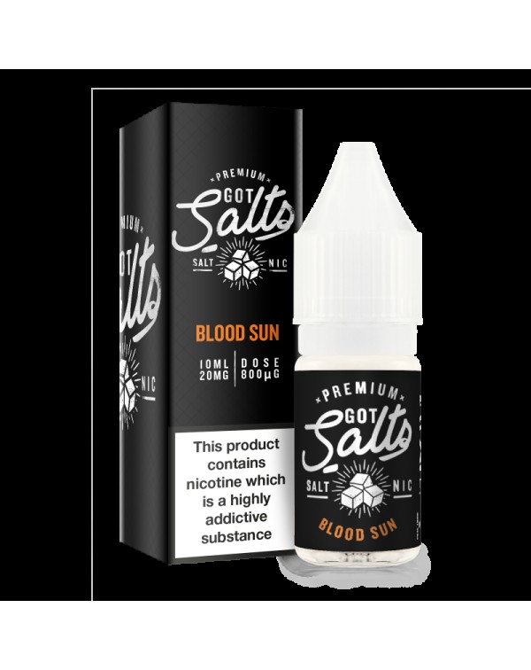 Got Salts: Blood Sun E-Liquid 10ml 10mg