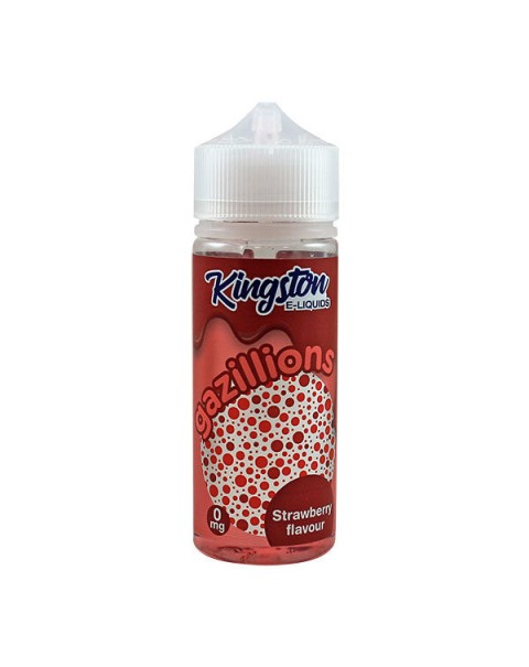 KIngston Strawberry Gazillions E-Liquid 100ml Short Fill