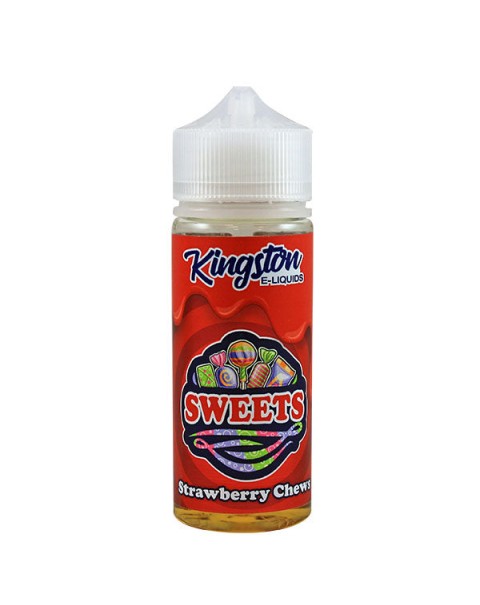 KIngston Strawberry Chews E-Liquid 100ml Short Fill