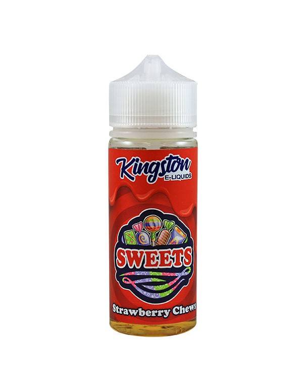 KIngston Strawberry Chews E-Liquid 100ml Short Fil...