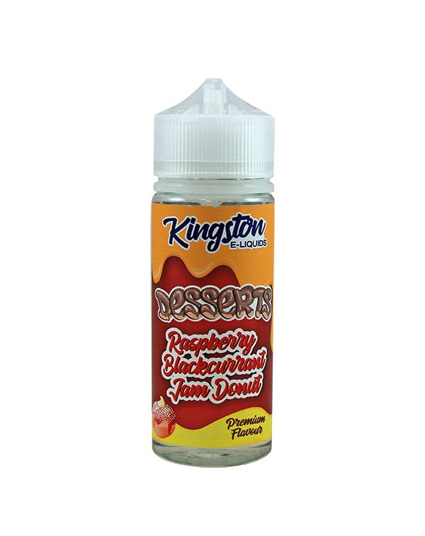 KIngston Raspberry Blackcurrant Jam Donut E-Liquid...