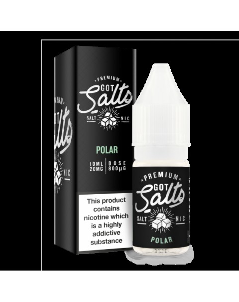 Got Salts: Polar E-Liquid 10ml 10mg
