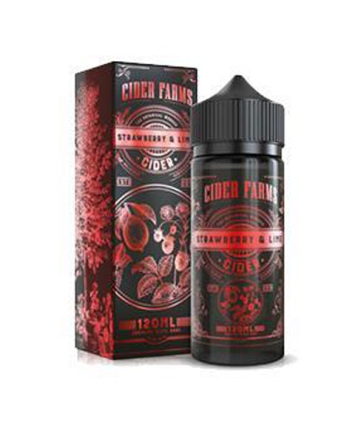 Cider Farms Strawberry & Lime 100ml Short Fill