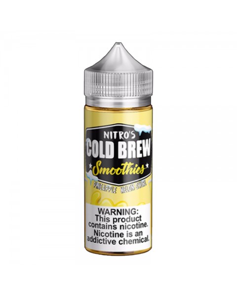 Ejuicedepo Nitro's Cold Brew Smoothies: Pineapple Melon Swirl 100ml Short Fill