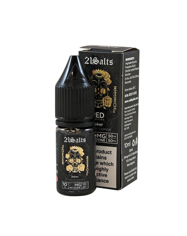 21 Vape Joker Sherbet Lemon Nic Salt 10ml