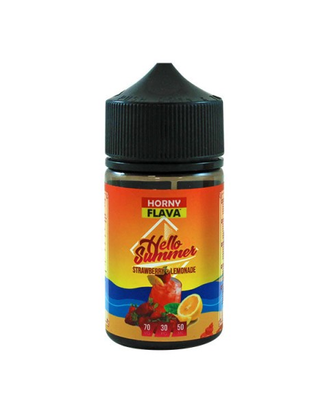 Horny Flava Hello Summer: Strawberry and Lemonade 50ml Short Fill