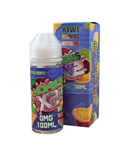 Experience The Phenomenon Noms X2: Kiwi Passion Fruit Nectarine E-Liquid 100ml Short Fill