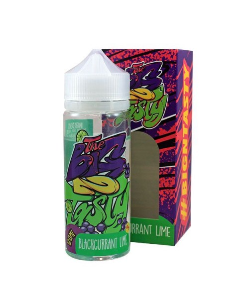 Mr Vapour The Big N': Tasty Blackcurrant Lime 100ml Short Fill