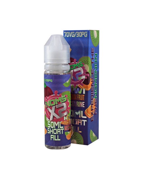 Experience The Phenomenon Noms X2: Kiwi Passion Fruit Nectarine E-Liquid 50ml Short Fill