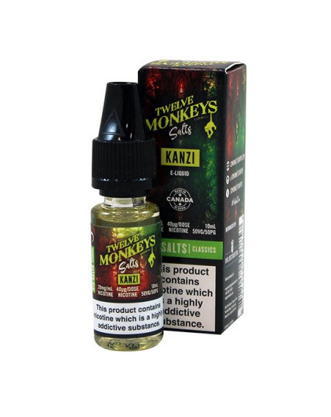 12 Monkeys Kanzi Nic Salt 20mg 10ml