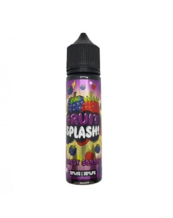Fruit Splash Forrest Berries E-Liquid 50ml Short F...