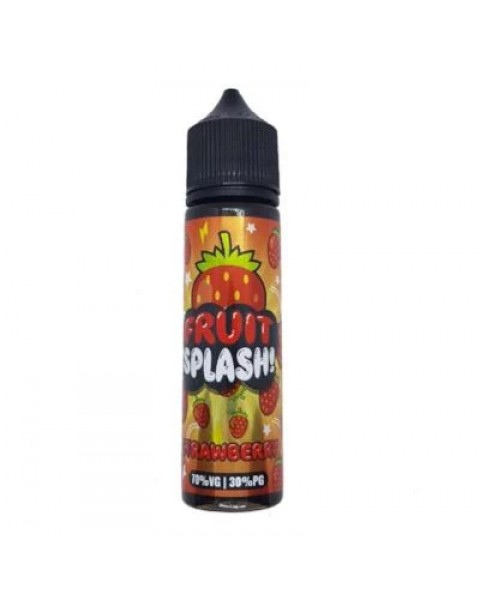 Fruit Splash Strawberry E-Liquid 50ml Short Fill