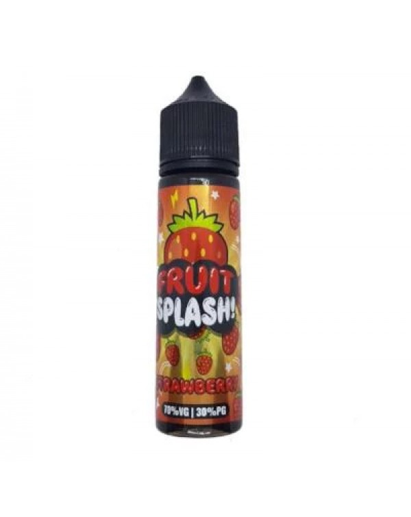 Fruit Splash Strawberry E-Liquid 50ml Short Fill