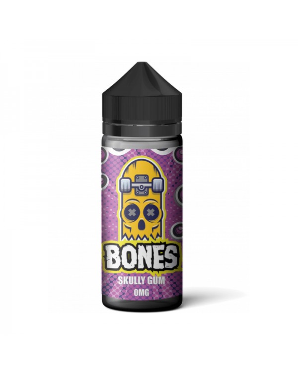 Wick Liquor Bones - Skully Gum E-Liquid 100ml Shor...