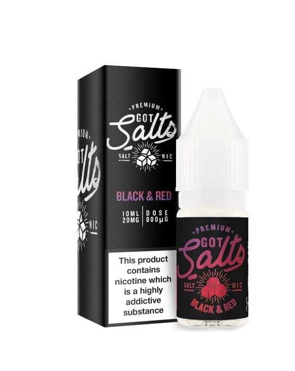 Got Salts Black & Red Nic Salt 10ml