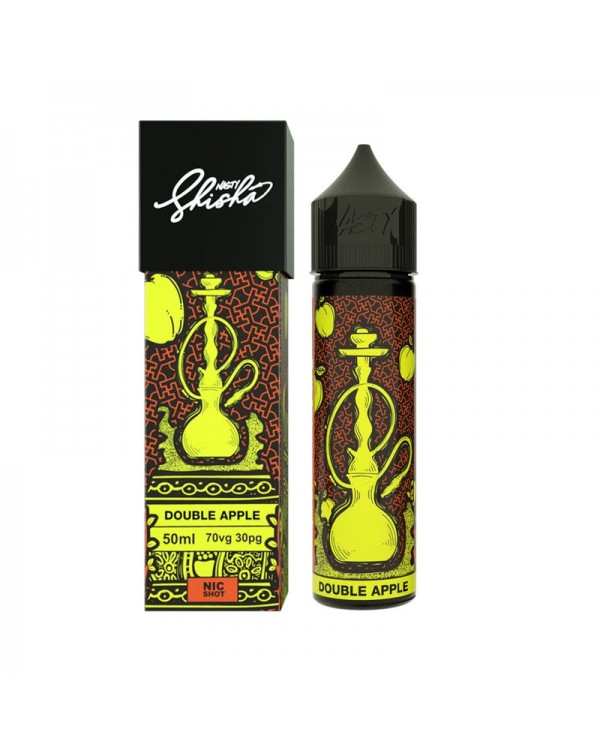 Nasty Juice Nasty Shisha: Double Apple 50ml Short ...