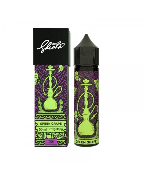 Nasty Juice Nasty Shisha: Green Grape 50ml Short Fill