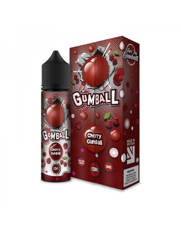 Liquavape Slushie Gumball: Cherry Gumball 50ml Sho...