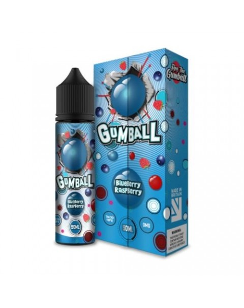 Liquavape Slushie Gumball: Blue Raspberry Gumball 50ml Short Fill