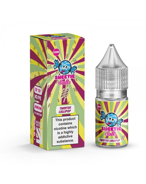 Liquavape Slushie Sweetie Salts: Twister Lollipop 10ml