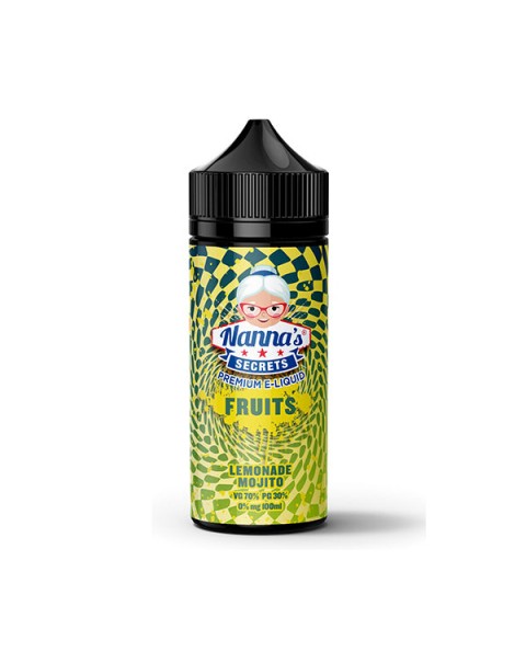 Nanna's Secret Fruits: Lemonade Mojito 100ml Short Fill