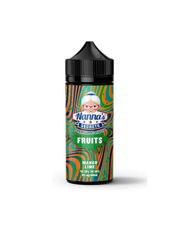 Nanna's Secret Fruits: Mango Lime 100ml Short ...