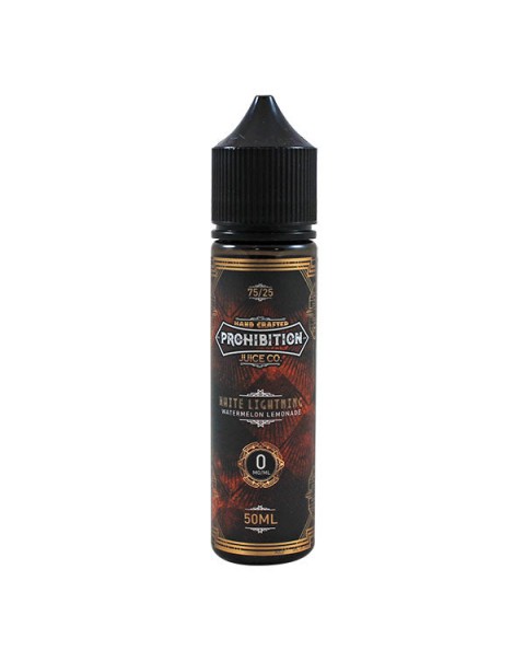 Prohibition Juice Co White Lightning E-Liquid 50ml Short Fill