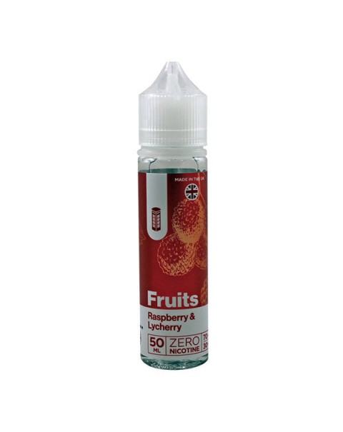 Red Liquids Raspberry & Lycherry E-Liquid 50ml Short Fill