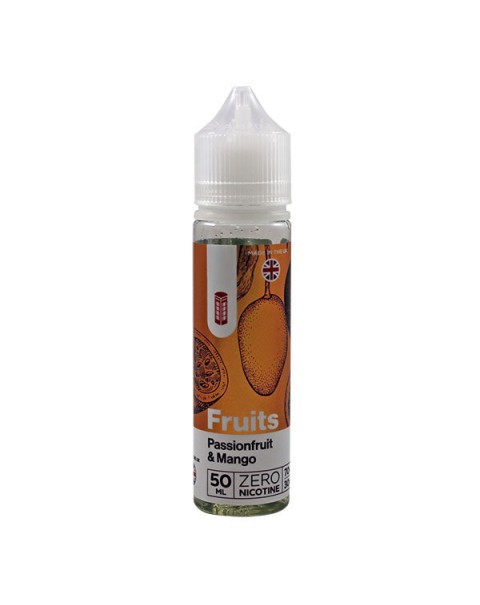 Red Liquids Passion Fruit & Mango E-Liquid 50ml Short Fill