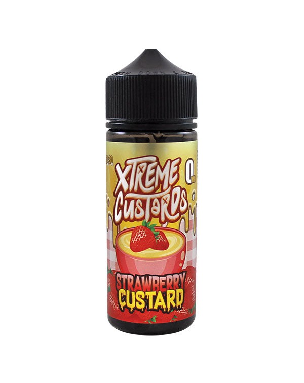 Xtreme Juice Strawberry Custard E-Liquid 100ml Sho...