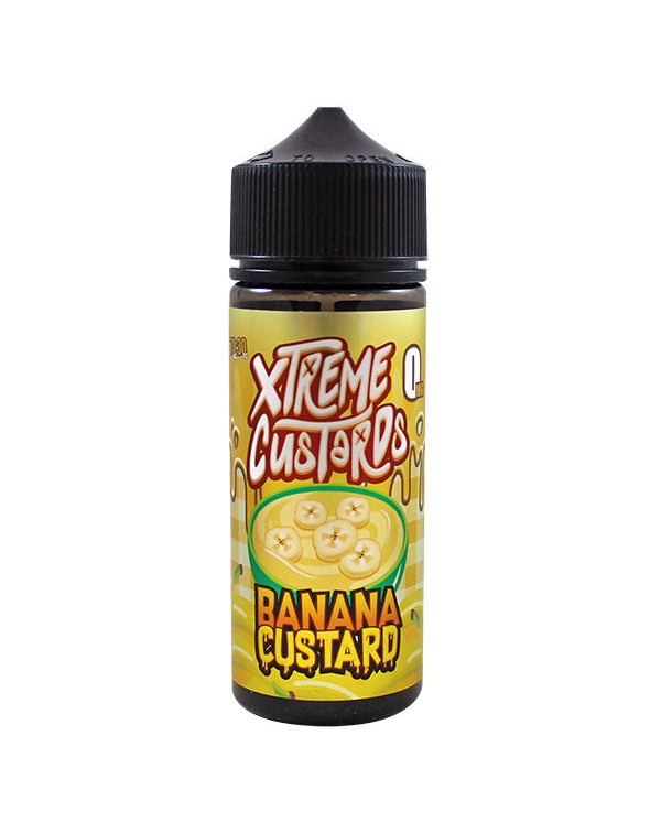 Xtreme Juice Banana Custard E-Liquid 100ml Short F...