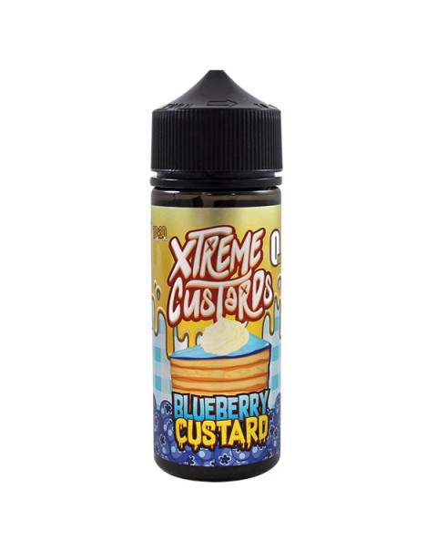 Xtreme Juice Blueberry Custard E-Liquid 100ml Short Fill