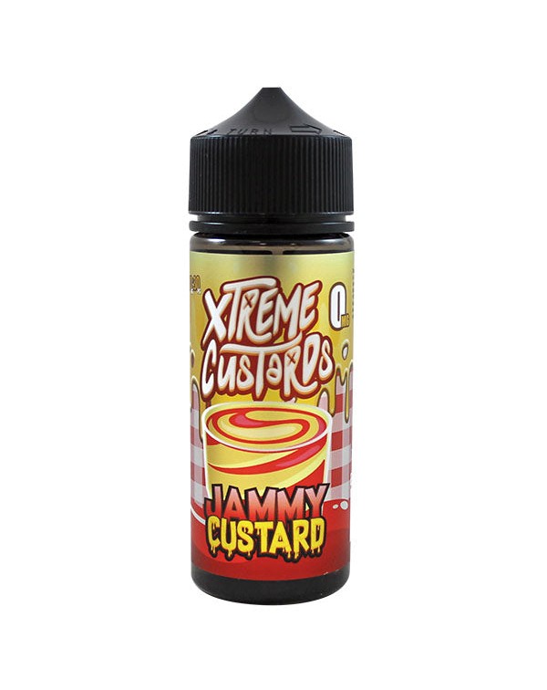 Xtreme Juice Jammy Custard E-Liquid 100ml Short Fi...