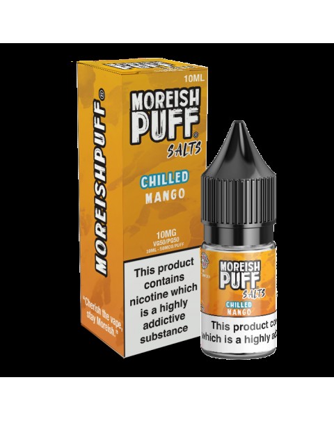 Moreish Puff Salts Mango Chilled 10ml Nic Salt