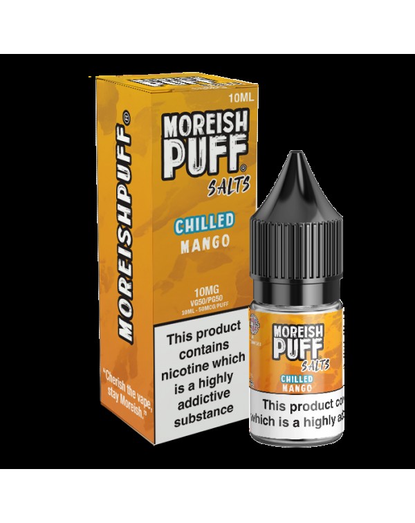 Moreish Puff Salts Mango Chilled 10ml Nic Salt