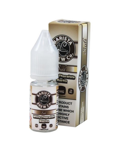 Barista Brew Co White Chocolate Mocha Nic Salt 10ml