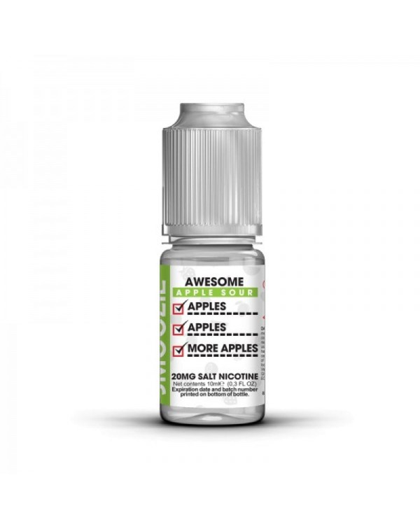 Smoozie Awesome Apple Sour Nic Salt 10ml 20mg