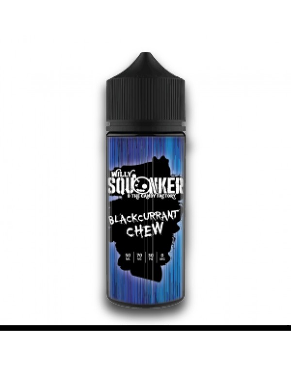 Willy Squonker Blackcurrant Chew 100ml Short Fill