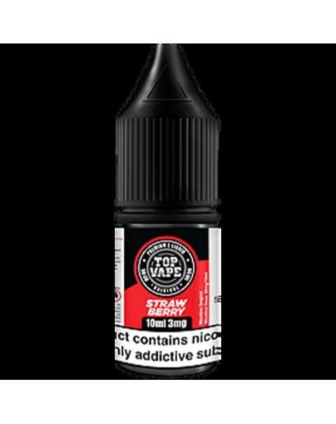 Top Vape 50:50: Strawberry E-Liquid 10ml